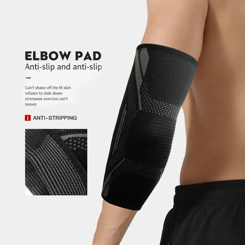 Knitted Elbow Pads Joint Protection Fitness Warmth Sports Non-slip Breathable Perspiration Arm Guards