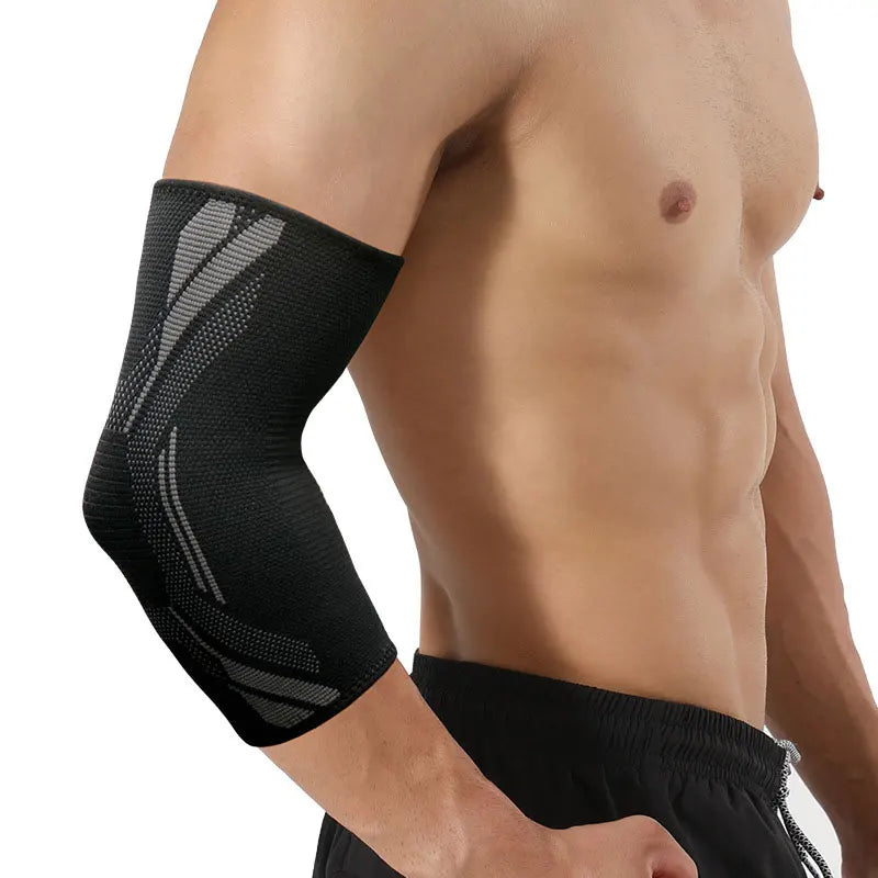 Knitted Elbow Pads Joint Protection Fitness Warmth Sports Non-slip Breathable Perspiration Arm Guards