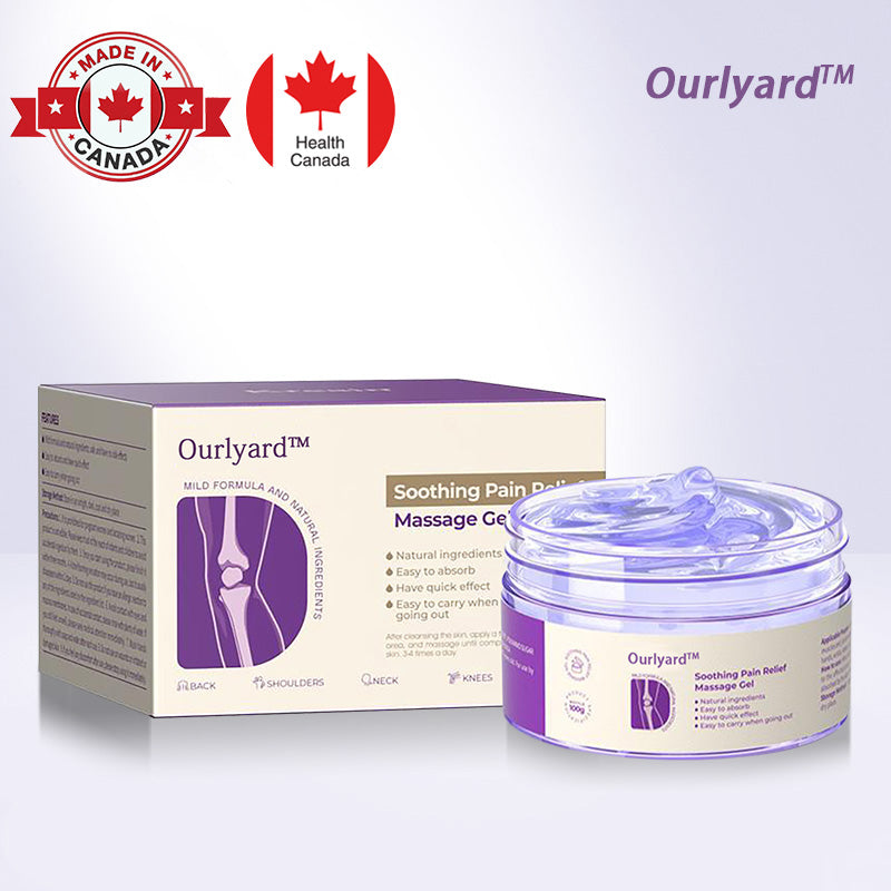 🟣Official Store: Ourlyard™ Turmeric & Emu Oil Arthritis Soothing Pain Relief Massage Gel 👨‍⚕️ Canadian Orthopaedic Association (COA) Approved